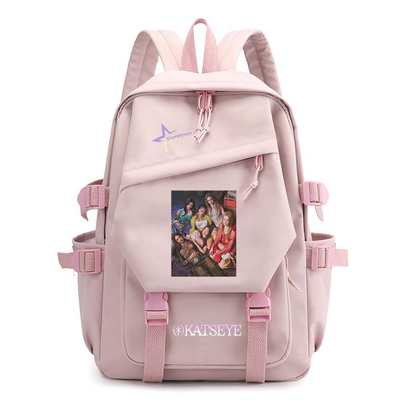 Kids Unisex KATSEYE Printed Backpack Student School Waterproof Large Capacity Backpacks
Kids Unisex KATSEYE Printed Backpack Student School Waterproof Large Capacity Backpacks