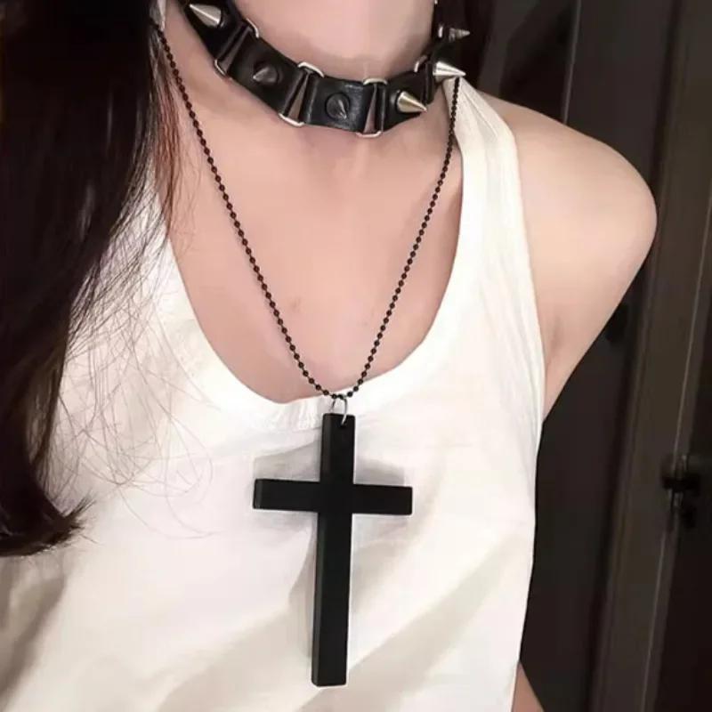 American Cross Necklace Sweet and Cool Spicy Girl Layered Collarbone Chain Women s High-end Feeling Y2k Long Neck Chain чорний
American Cross Necklace Sweet and Cool Spicy Girl Layered Collarbone Chain Women s High-end Feeling Y2k Long Neck Chain чорний