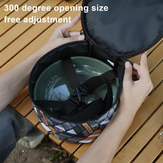 Yousheng Outdoor Tableware Storage Bag with Drain Mesh Liner Large Capacity Waterproof Portable Camping Dish Bowl Dinnerware Cutlery Carrying Bag
Yousheng Outdoor Tableware Storage Bag with Drain Mesh Liner Large Capacity Waterproof Portable Camping Dish Bowl Dinnerware Cutlery Carrying Bag