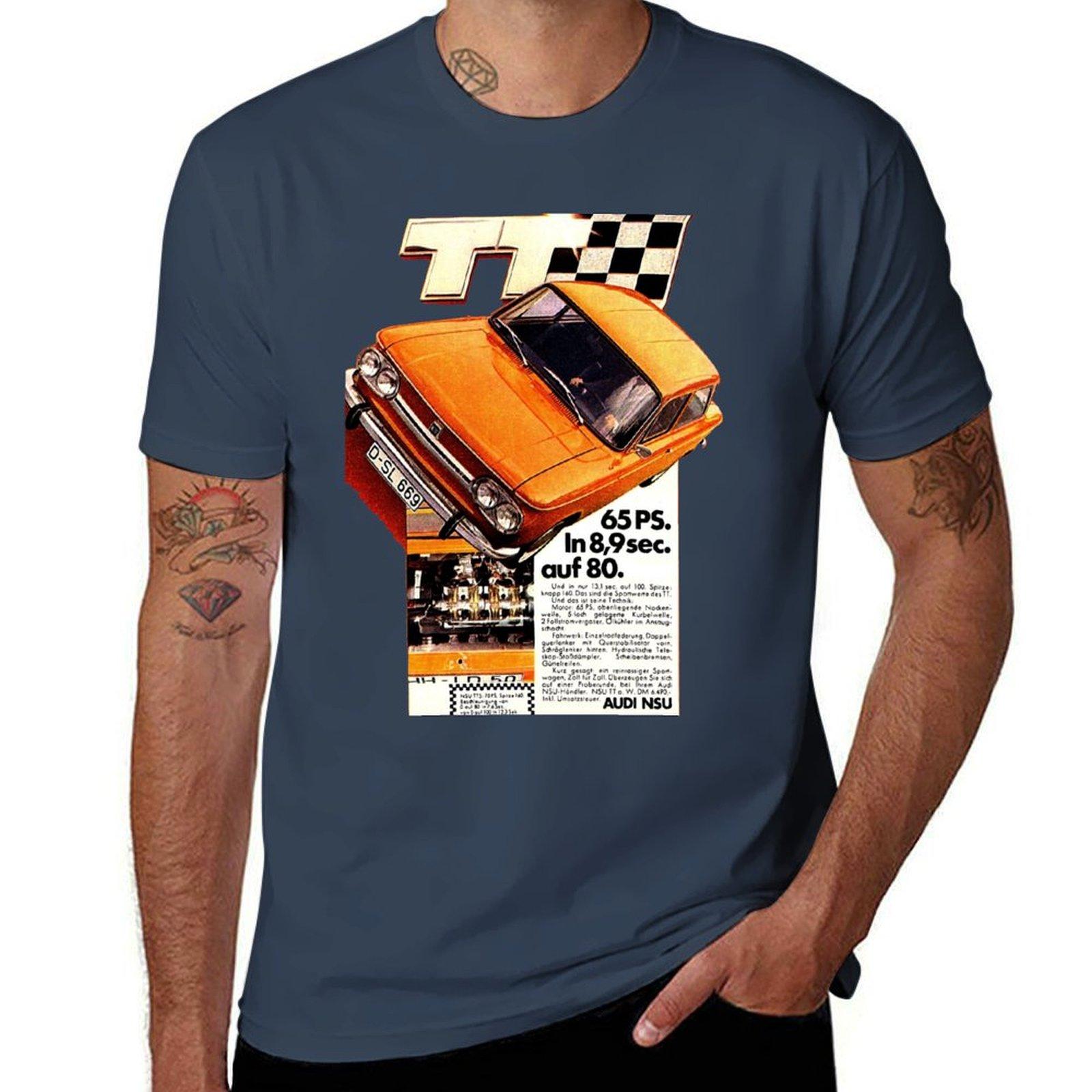 NSU PRINZ TT - ADVERT T-Shirt oversized summer clothes blanks t shirts for men cotton S
NSU PRINZ TT - ADVERT T-Shirt oversized summer clothes blanks t shirts for men cotton S