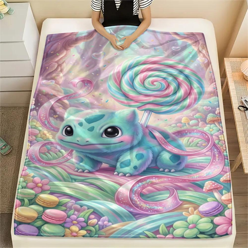 Pokemon Print Flannel Blanket Warm Soft Throw for Bed Sofa Chair Travel Picnic Comfortable Bedroom Decor for Gift-Xin 75x90cm
Pokemon Print Flannel Blanket Warm Soft Throw for Bed Sofa Chair Travel Picnic Comfortable Bedroom Decor for Gift-Xin 75x90cm