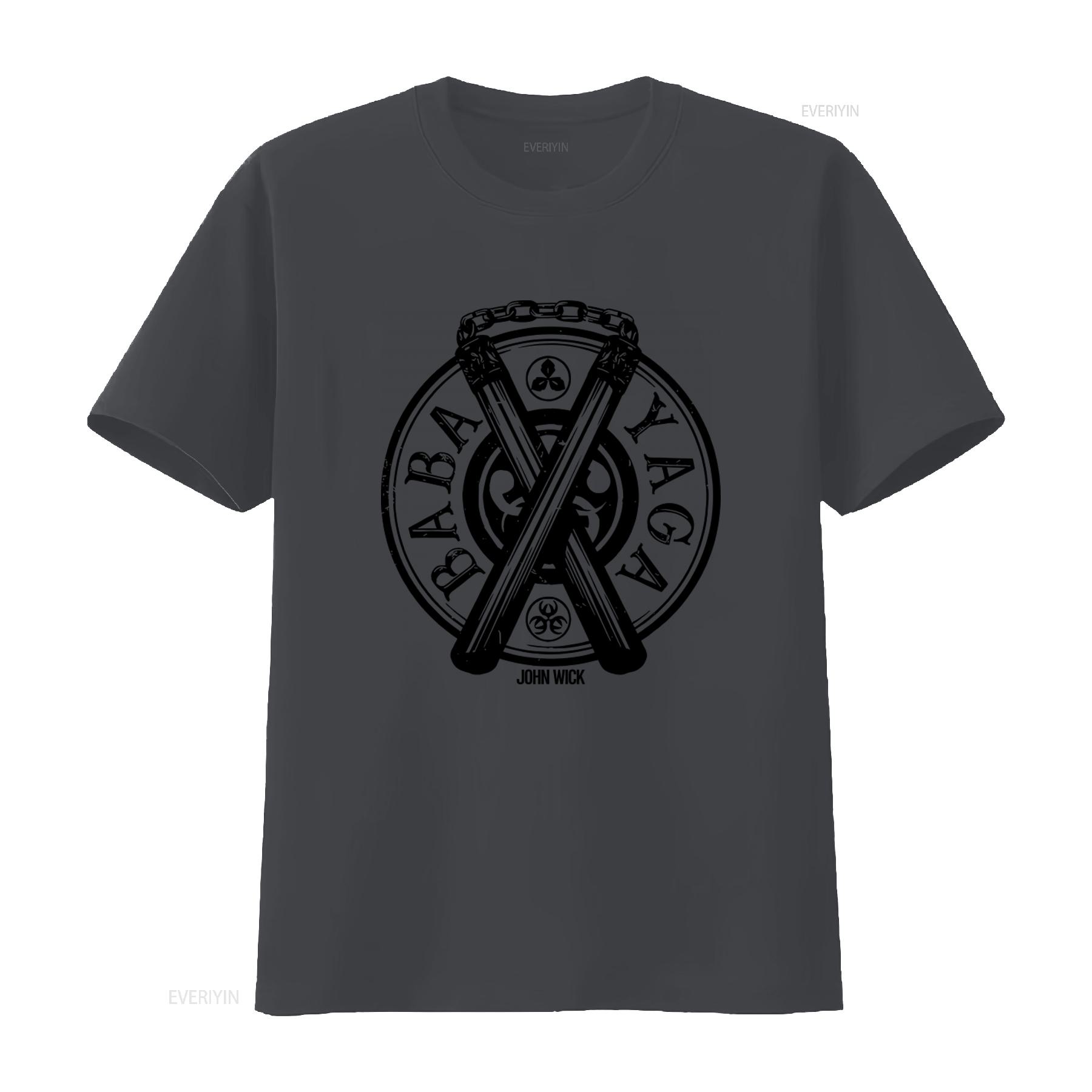 Baba Yaga Badge John Wick Print T Shirt for Men and Women High Quality Comfortable Cotton Fabric vintage Washed Stretched 4XL
Baba Yaga Badge John Wick Print T Shirt for Men and Women High Quality Comfortable Cotton Fabric vintage Washed Stretched 4XL