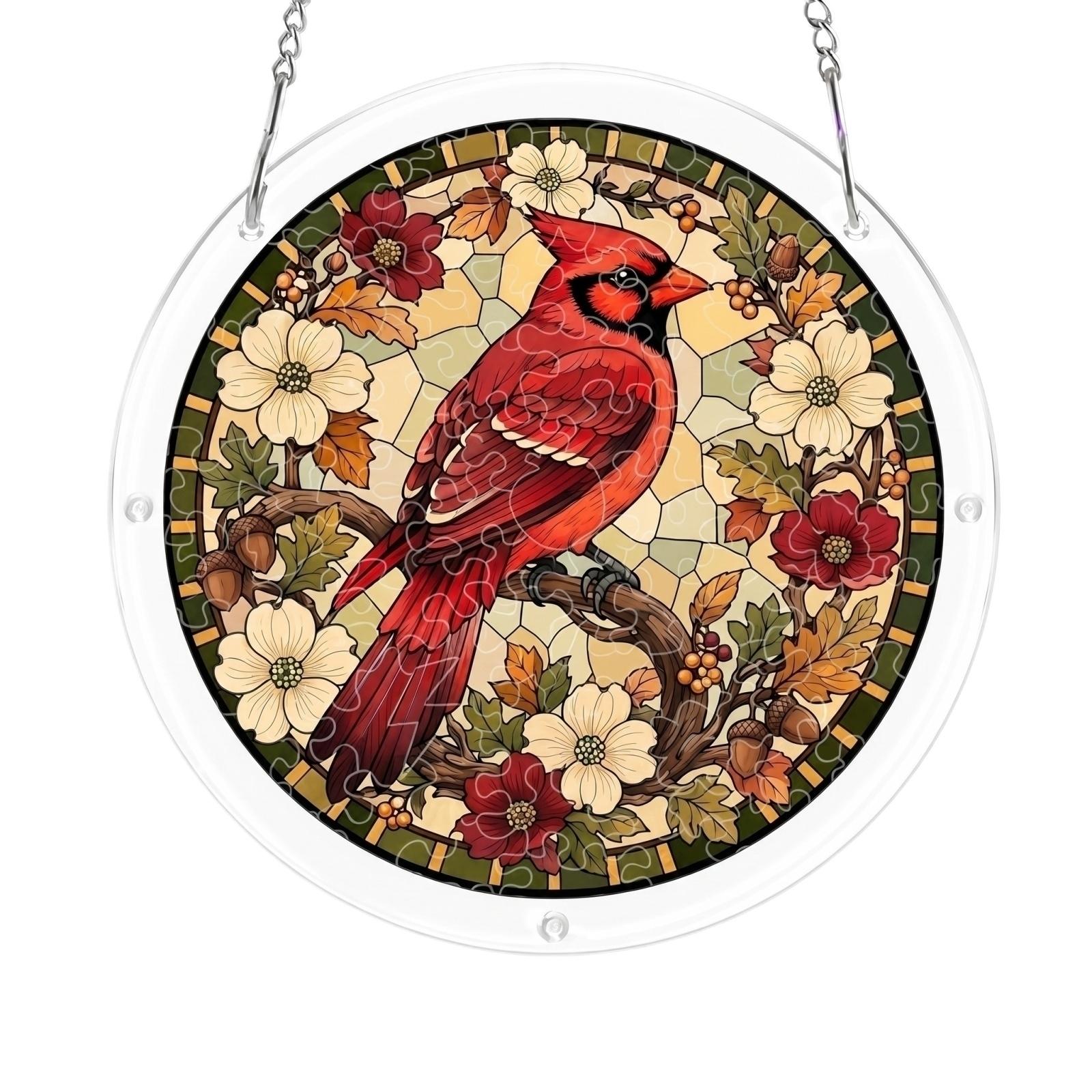 Acrylic Suncatcher Window Decoration 2D Layered Stained Glass Style Hanging Ornament with Chain for Indoor Outdoor Display One Size
Acrylic Suncatcher Window Decoration 2D Layered Stained Glass Style Hanging Ornament with Chain for Indoor Outdoor Display One Size