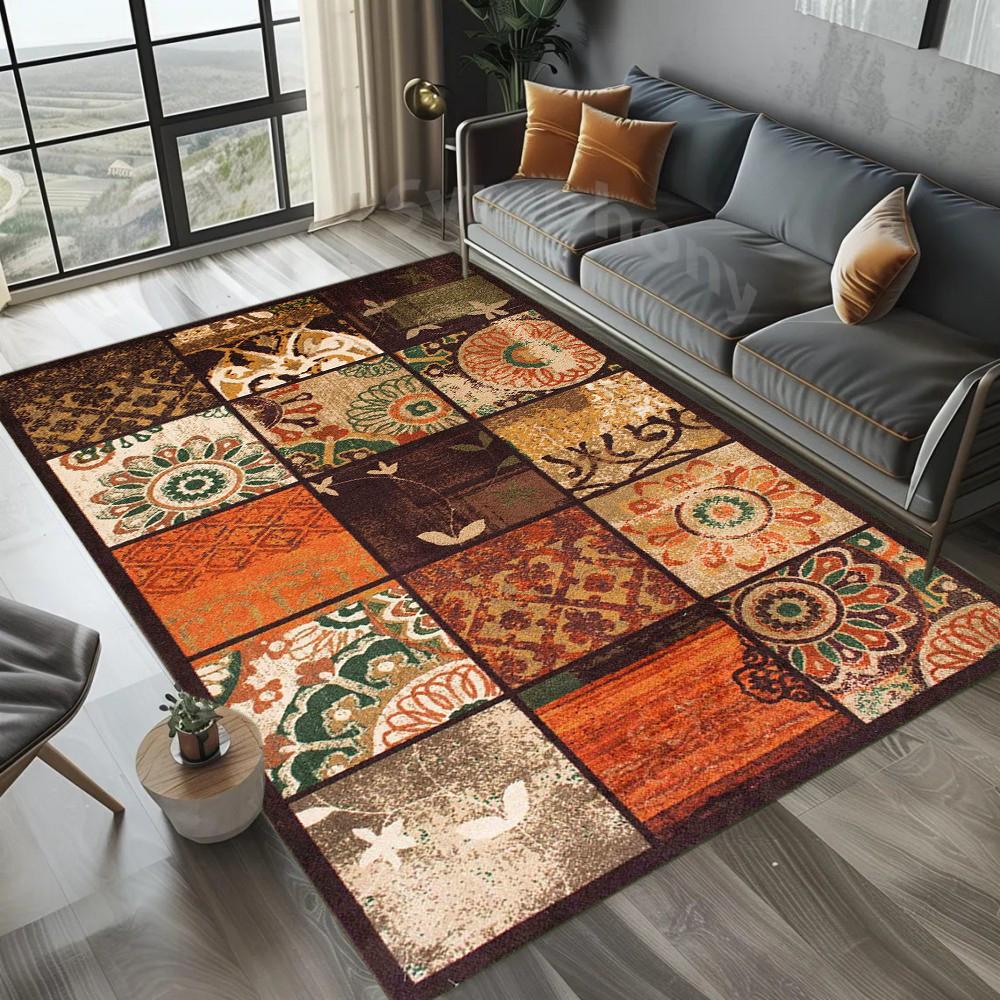 Patchwork Carpet Mat Rug Geometric Floral Ethnic Colorful Butterfly Durable Home Decoration Living Room Dining Room Floor Mat 40x60cm
Patchwork Carpet Mat Rug Geometric Floral Ethnic Colorful Butterfly Durable Home Decoration Living Room Dining Room Floor Mat 40x60cm
