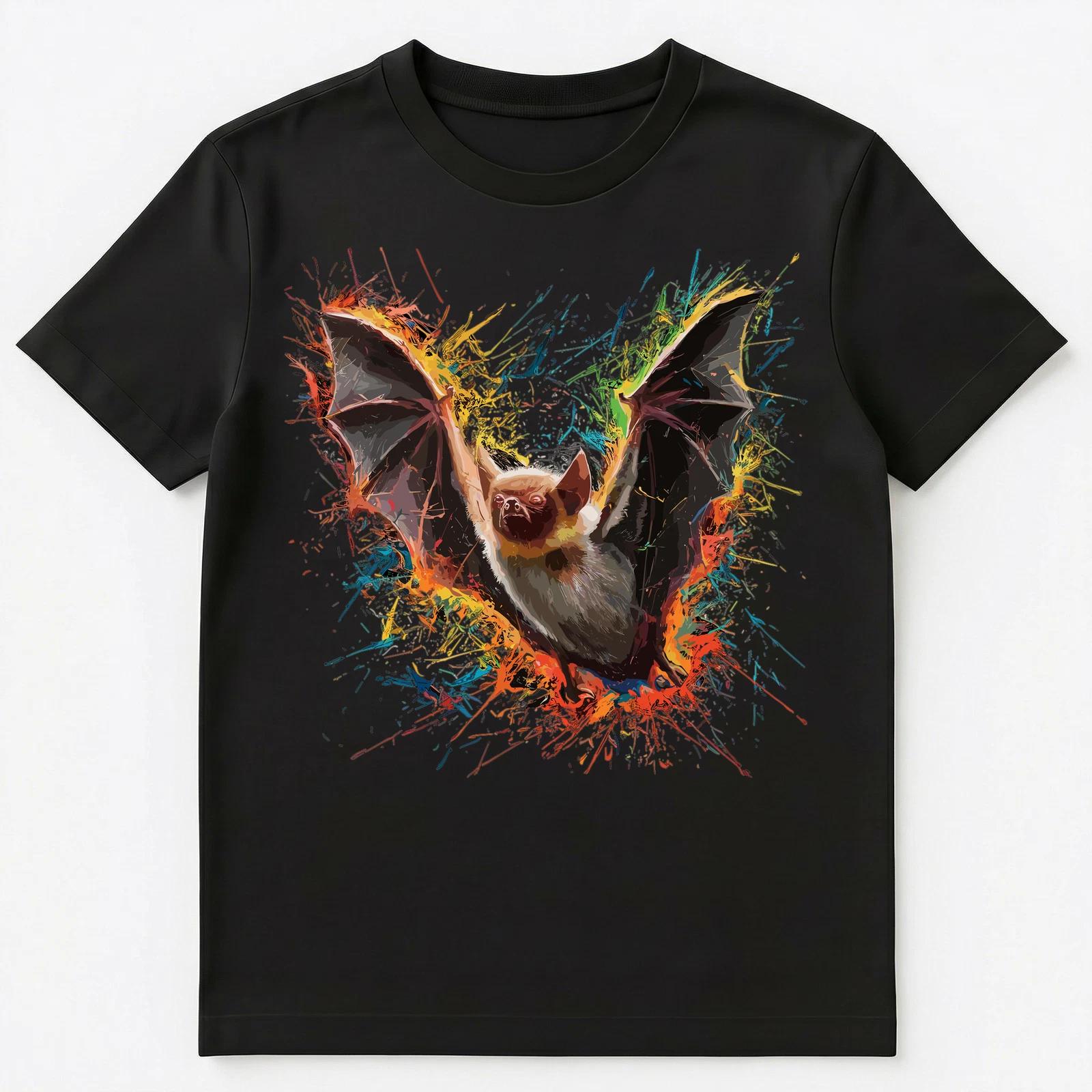 Colorful Paint Splash Bat Art Graphic Unisex T-Shirt S
Colorful Paint Splash Bat Art Graphic Unisex T-Shirt S