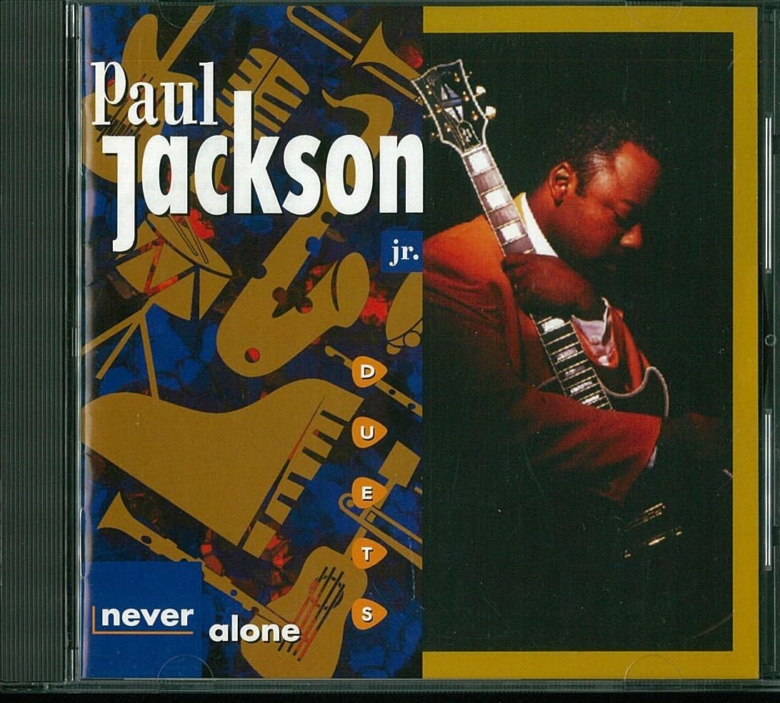 CD PAUL JACKSON JR. - Never Alone: Duets PCCY00867PROMO Sweeca 1997 Japan ObiJazz Used
CD PAUL JACKSON JR. - Never Alone: Duets PCCY00867PROMO Sweeca 1997 Japan ObiJazz Used