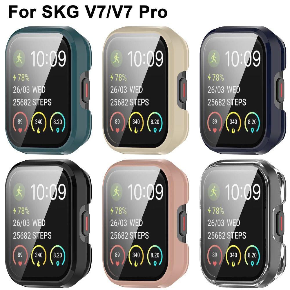 Anti-Scratch Protective Case PC+Tempered Cover Shell New Screen Protector for SKG V7/V7 Pro прозорий
Anti-Scratch Protective Case PC+Tempered Cover Shell New Screen Protector for SKG V7/V7 Pro прозорий