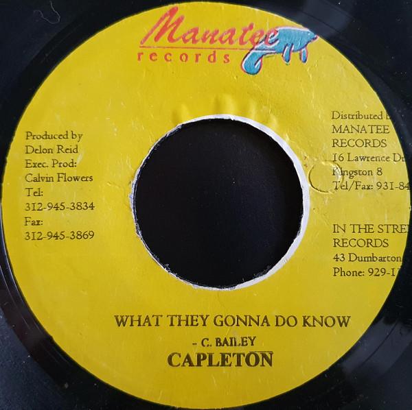 7-дюймовая пластинка CAPLETON - What They Gonna Do Know NONE Manatee Records 1998 Ямайка Регги, Ска и Даб Б/У
7-дюймовая пластинка CAPLETON - What They Gonna Do Know NONE Manatee Records 1998 Ямайка Регги, Ска и Даб Б/У