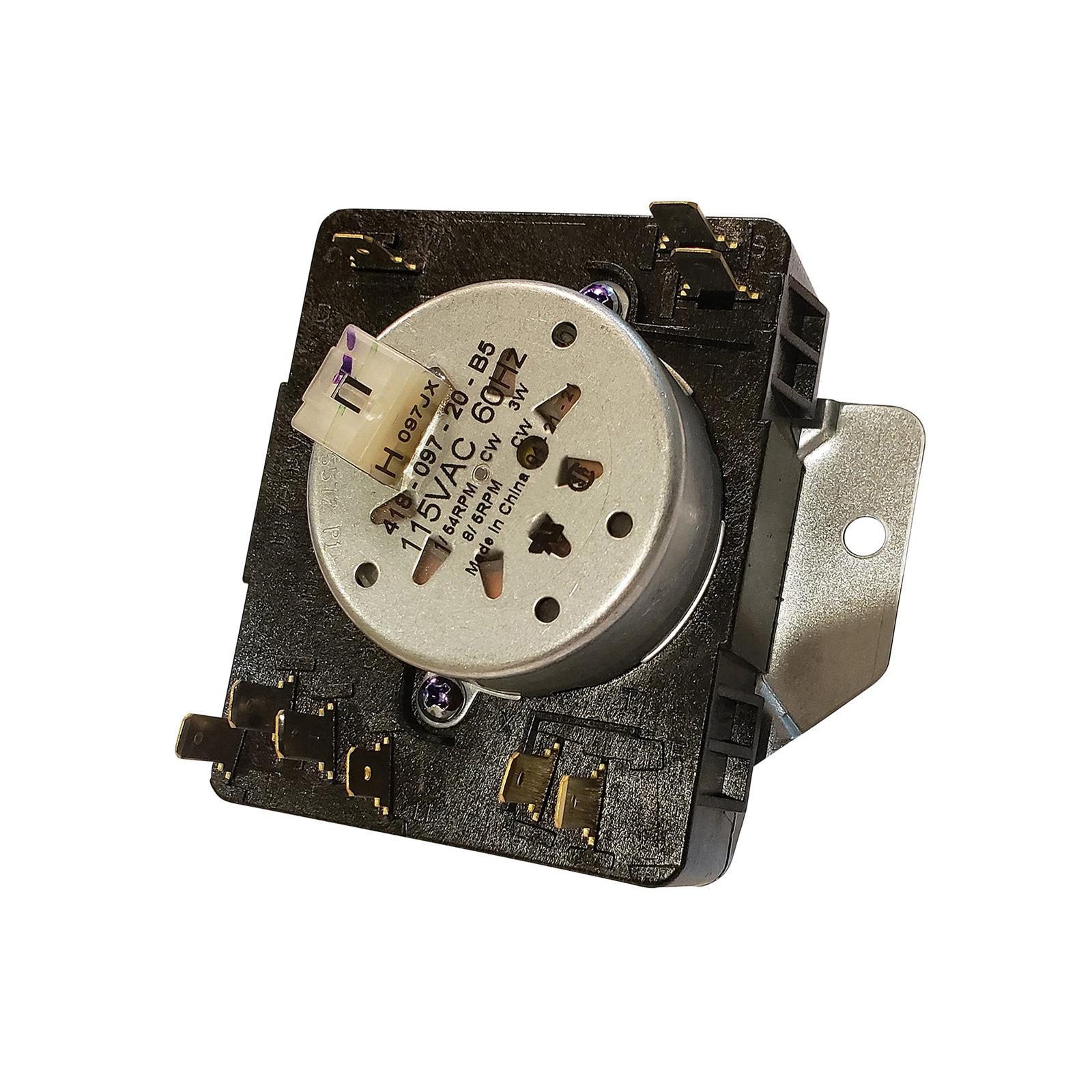 Multipurpose Dryer Timer Quick Mounting 120V 60Hz W10186032 for AP6016544 PS11749835 2116926 WPW10186032 WPW10186032VP 1
Multipurpose Dryer Timer Quick Mounting 120V 60Hz W10186032 for AP6016544 PS11749835 2116926 WPW10186032 WPW10186032VP 1