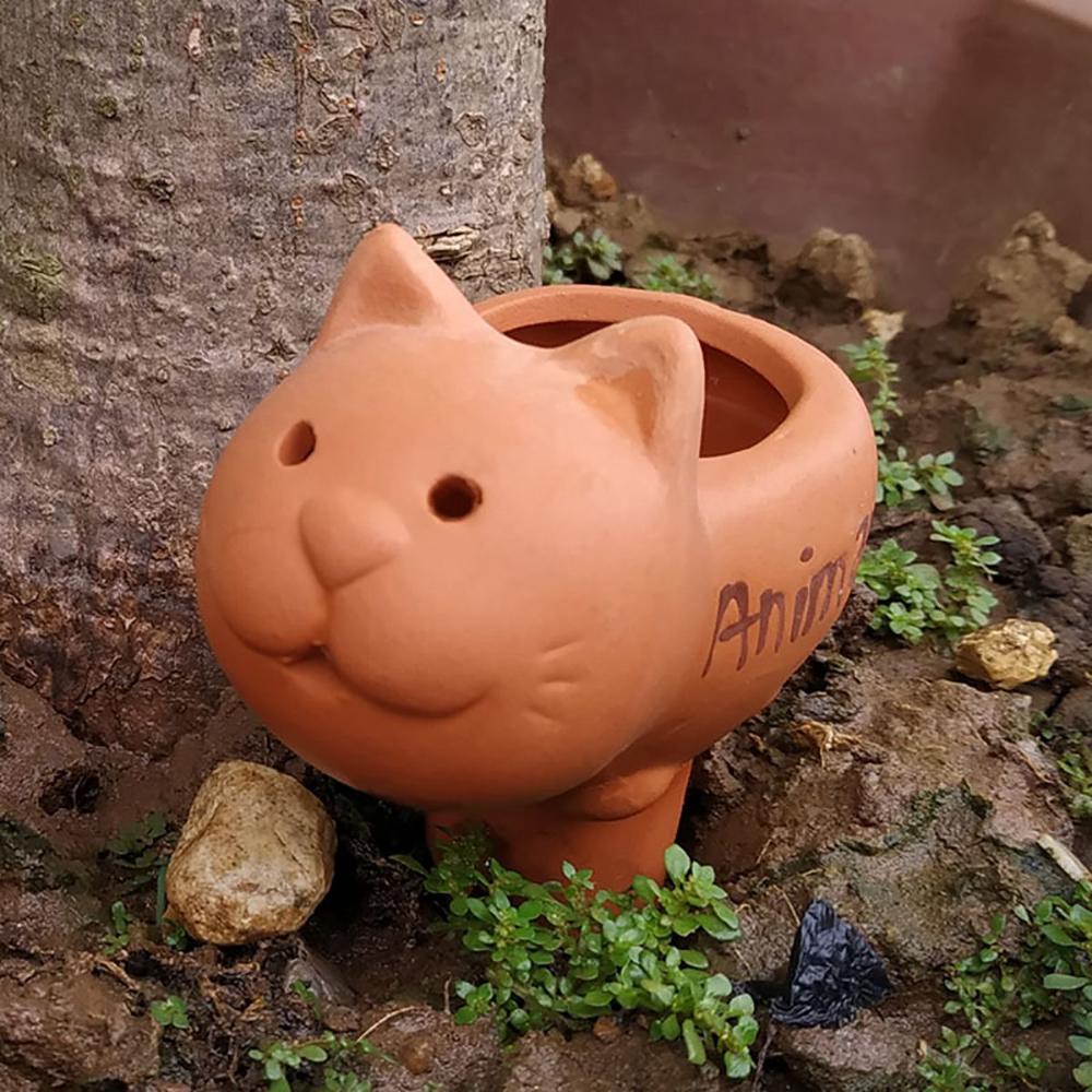 Indoor Outdoor Automatic Terracotta Watering Stakes Animals Plant Waterer Spikes Irrigation Devices cat
Indoor Outdoor Automatic Terracotta Watering Stakes Animals Plant Waterer Spikes Irrigation Devices cat