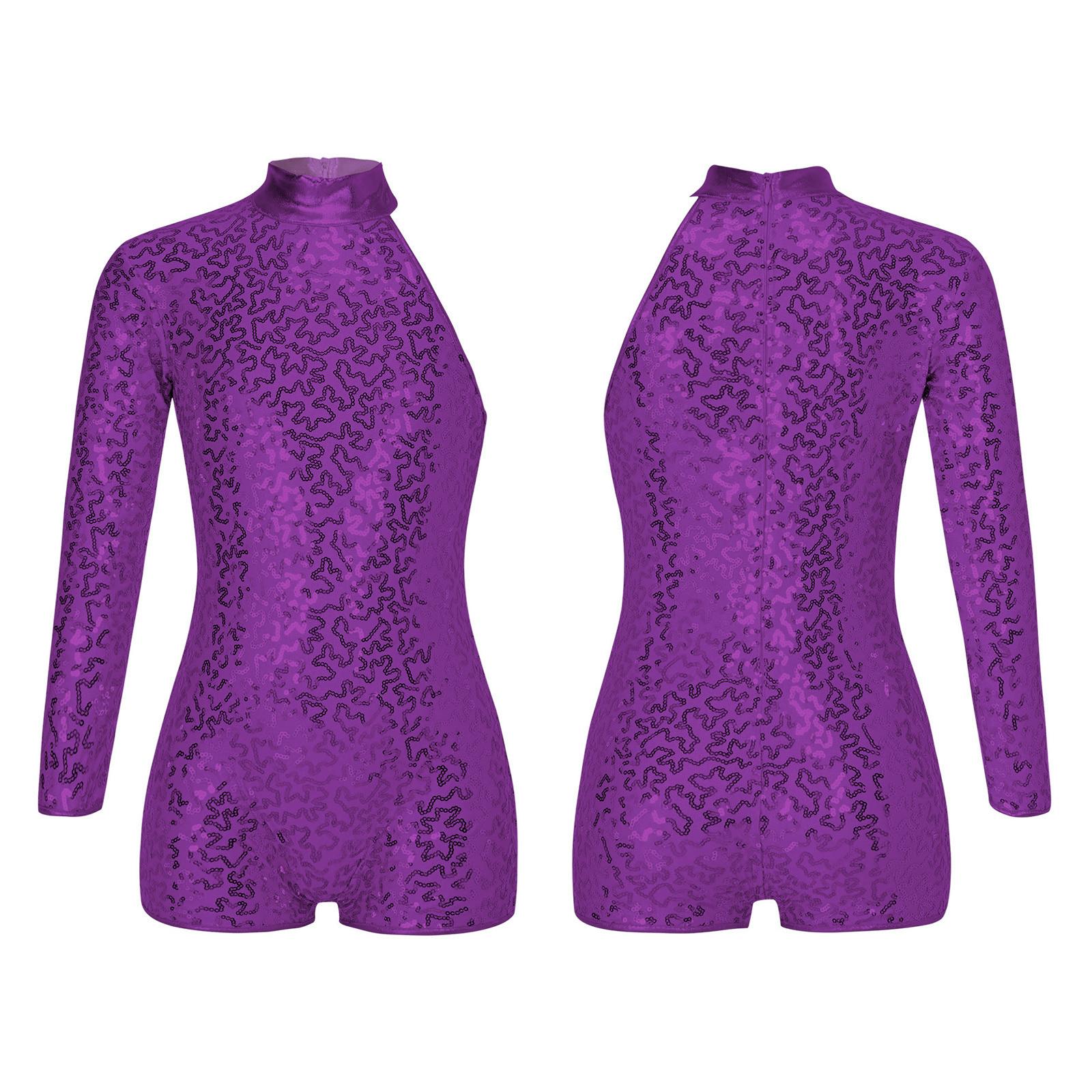 Детский гимнастический купальник с длинными рукавами и блестками для девочек, короткий комбинезон для балета и танцев 7-8 Years фиолетовый
Детский гимнастический купальник с длинными рукавами и блестками для девочек, короткий комбинезон для балета и танцев 7-8 Years фиолетовый