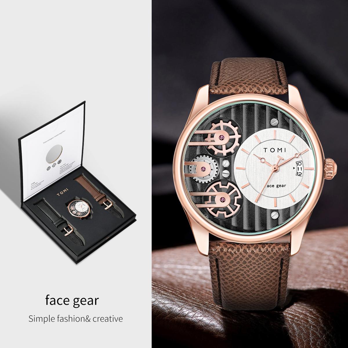 Men s Gift Box Combination Set Watch Luxury and Simple Business Detachable Strap Quartz Watch Men s Watch Festival Gift
Men s Gift Box Combination Set Watch Luxury and Simple Business Detachable Strap Quartz Watch Men s Watch Festival Gift