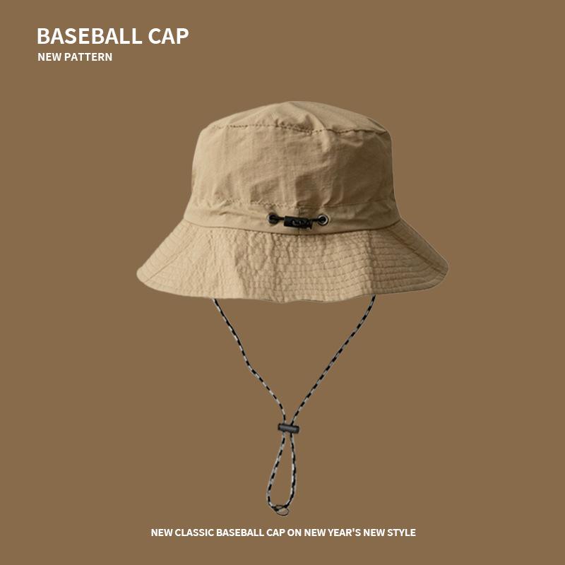 Водонепроницаемая шляпа-ведро, в которой можно хранить сумки, летняя тонкая быстросохнущая шляпа для альпинизма, мужская шляпа от солнца для детей One size (55-60cm) head circumference adjustable