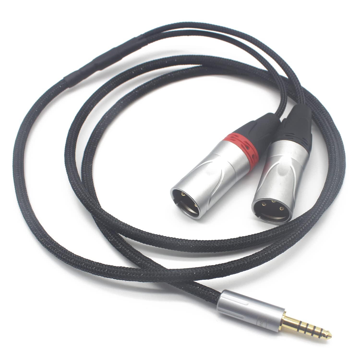 to XLR conversion wire balanced audio cable male to 2XLR Balanced cable Digital audio player Walkman conversion 4.4mm (L-R) 10-core silver-plated
to XLR conversion wire balanced audio cable male to 2XLR Balanced cable Digital audio player Walkman conversion 4.4mm (L-R) 10-core silver-plated