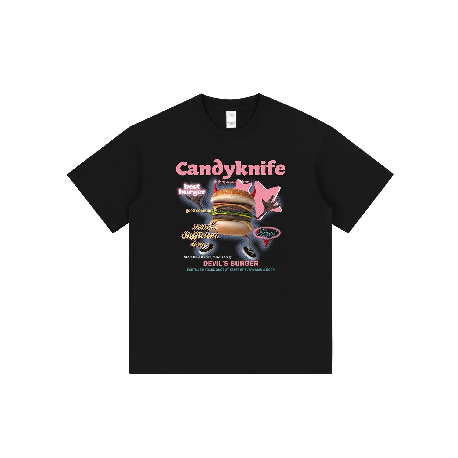 Retro American Street Style Hamburger Graphic Men s T-Shirt - Trendy, Loose Fit, Unisex Design 2XL
Retro American Street Style Hamburger Graphic Men s T-Shirt - Trendy, Loose Fit, Unisex Design 2XL
