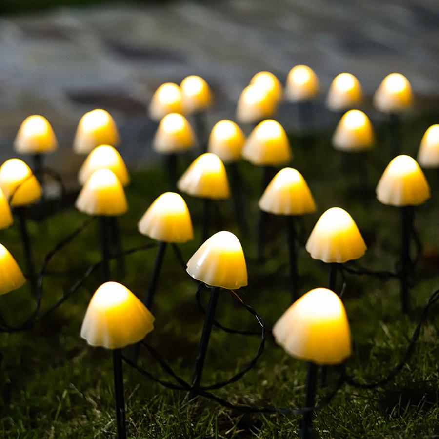 Solar lawn light, LED color light, outdoor plug-in mushroom light string, atmosphere light, courtyard light 5m 20Led-Solar
Solar lawn light, LED color light, outdoor plug-in mushroom light string, atmosphere light, courtyard light 5m 20Led-Solar