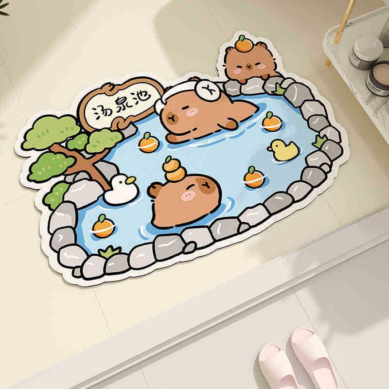 Cartoon Diatom Absorbent Anti-Slip Mat for Bathroom, Kitchen, Door, or Toilet 40*60cm
Cartoon Diatom Absorbent Anti-Slip Mat for Bathroom, Kitchen, Door, or Toilet 40*60cm