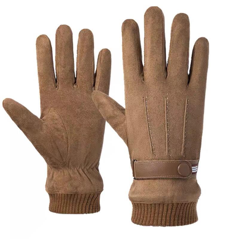 Замшевые перчатки мужские осенне-зимние ветрозащитные и теплые флисовые утолщенные с сенсорным экраном one size fits all
Замшевые перчатки мужские осенне-зимние ветрозащитные и теплые флисовые утолщенные с сенсорным экраном one size fits all