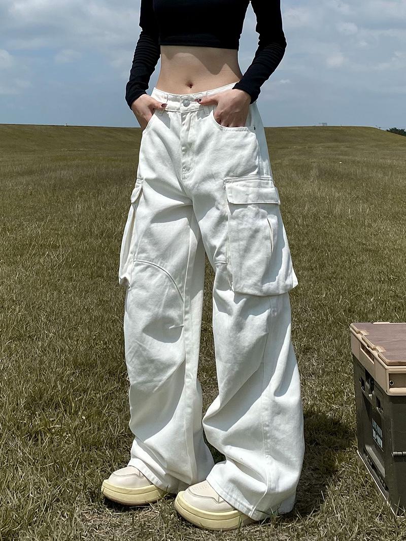 Унисекс Ретро Белые Плиссированные Брюки Карго: Универсальный, стройнящий, свободный дизайн с прямыми штанинами и множеством карманов. Extra Large
Унисекс Ретро Белые Плиссированные Брюки Карго: Универсальный, стройнящий, свободный дизайн с прямыми штанинами и множеством карманов. Extra Large