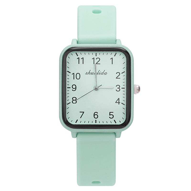 Square Shell Ladies Watch Tape Digital Quartz Watch Personalized Fashion Student Watch Female Watch зелений
Square Shell Ladies Watch Tape Digital Quartz Watch Personalized Fashion Student Watch Female Watch зелений