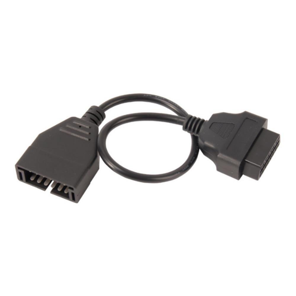 Metal and plastic OBD1 12 Pin to OBD2 16 Pin Black Car Diagnostic Extension Cable for GM vehicles
Metal and plastic OBD1 12 Pin to OBD2 16 Pin Black Car Diagnostic Extension Cable for GM vehicles