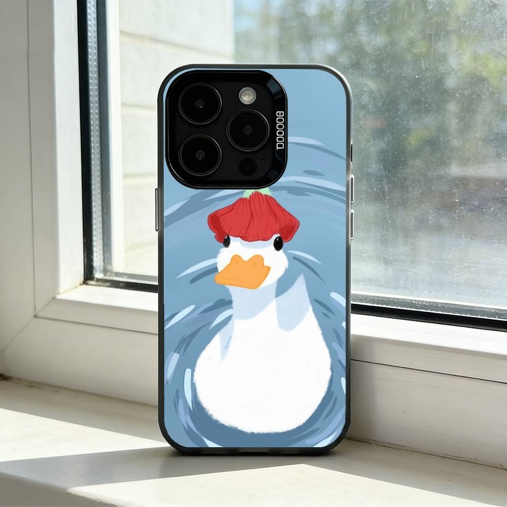 Cute Cartoon D-Duck Phone Case For iPhone 17,16,15,14,13,12,11 Plus,Pro Max,XS,Colorful Silver Phone case Funda Cover iPhone17
Cute Cartoon D-Duck Phone Case For iPhone 17,16,15,14,13,12,11 Plus,Pro Max,XS,Colorful Silver Phone case Funda Cover iPhone17