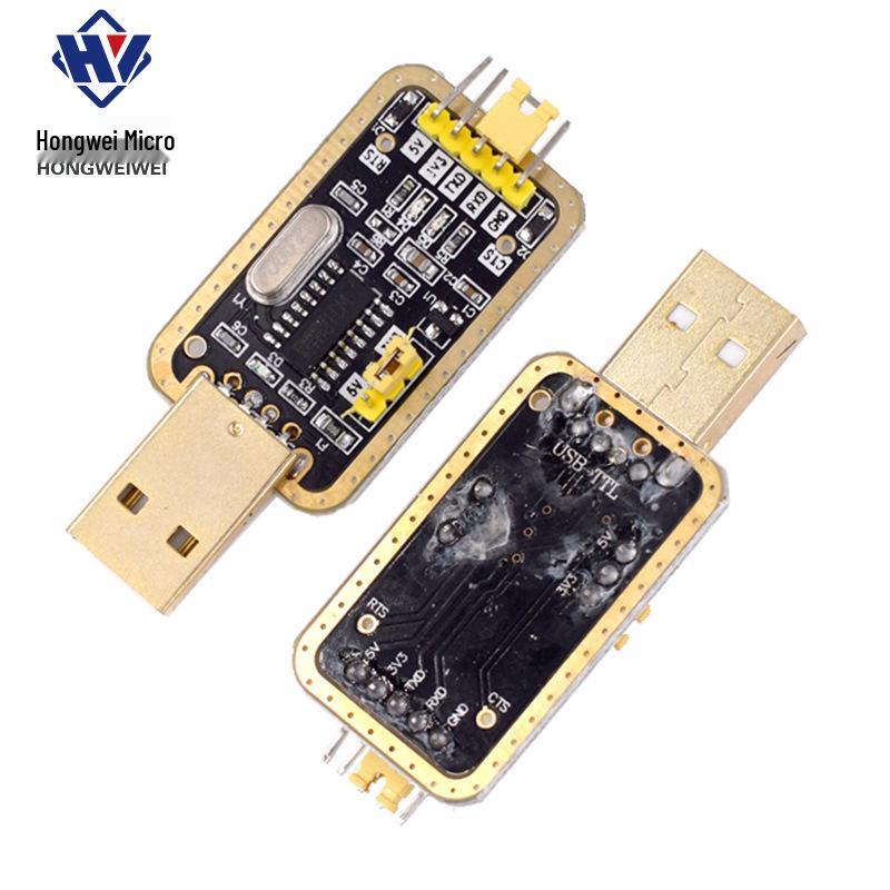 Tuhao Gold CH340G USB to TTL RS232 Serial Port Converter Module
Tuhao Gold CH340G USB to TTL RS232 Serial Port Converter Module