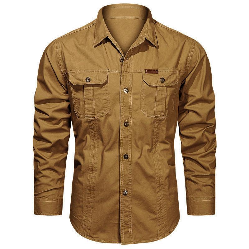 Men s Casual Loose Fit Long Sleeve Shirt Button Down Front Two Chest Pockets Classic Collar Durable Fabric XXXL хаки
Men s Casual Loose Fit Long Sleeve Shirt Button Down Front Two Chest Pockets Classic Collar Durable Fabric XXXL хаки
