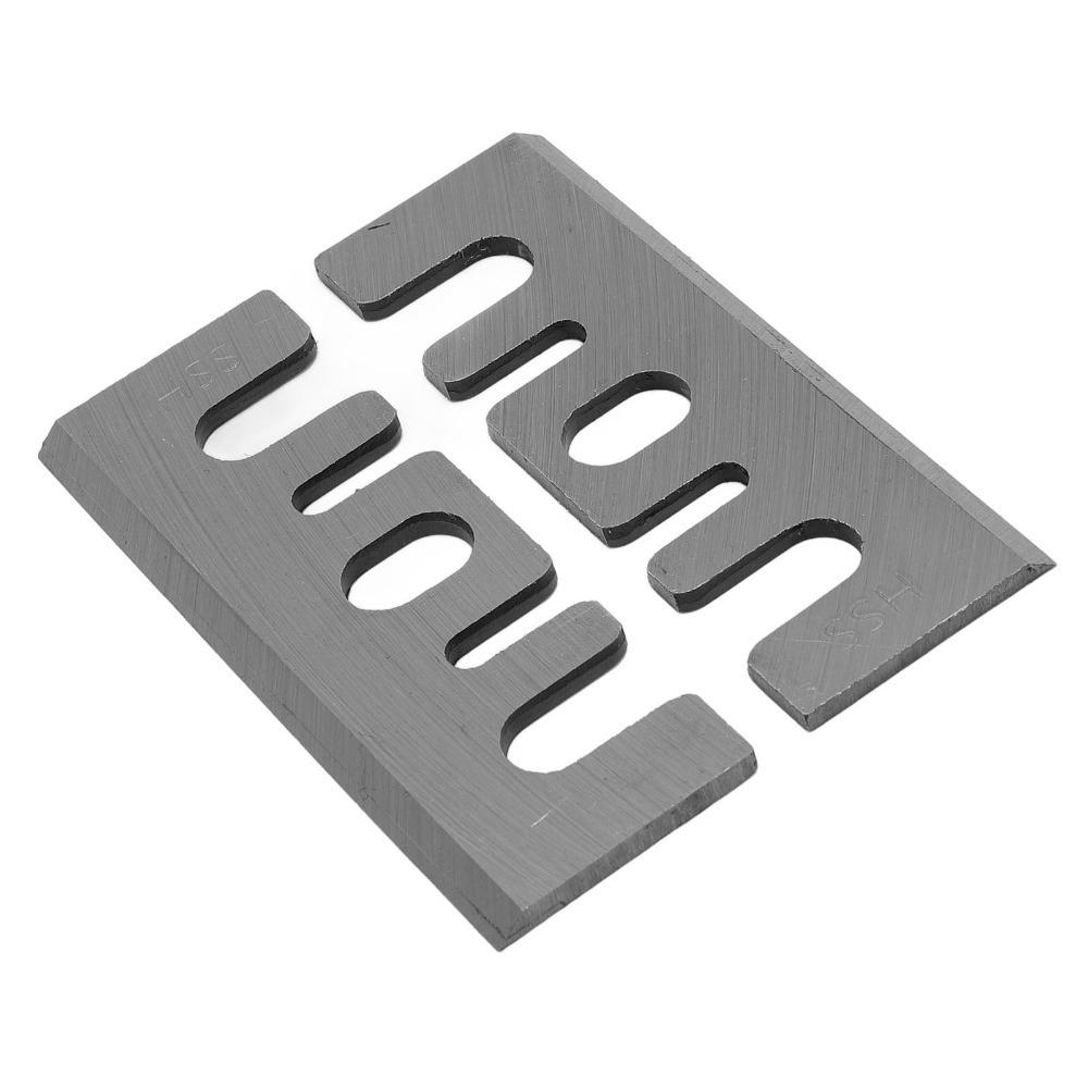 2pcs Silver Tone Electric Planer Blades High Speed Steel Planer Blade Replacement Woodworking
2pcs Silver Tone Electric Planer Blades High Speed Steel Planer Blade Replacement Woodworking