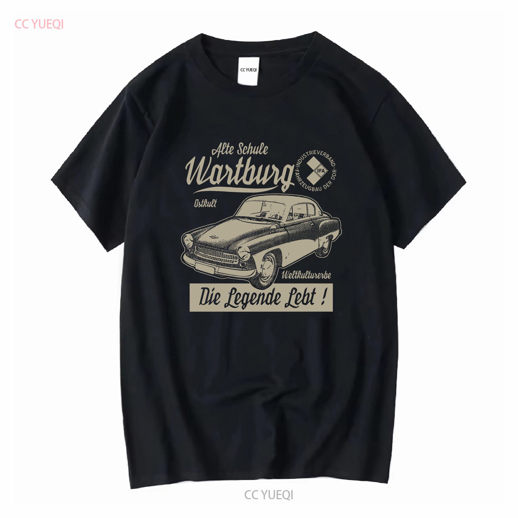 IFA Wartburg legend T shirt VEB Eisenach GDR cardboard cult Simson logo vintage Washed Versatile Top For Everyday Wear 4XL
IFA Wartburg legend T shirt VEB Eisenach GDR cardboard cult Simson logo vintage Washed Versatile Top For Everyday Wear 4XL