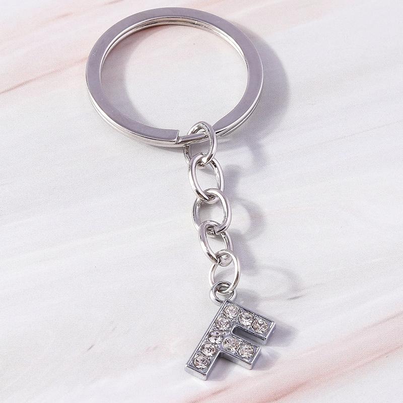 Fashion Initial 26 Letters A-Z Alphabet Keychain Rhinestone Key Ring Pendants for Car Key Bag Decor Charms DIY Accessories
Fashion Initial 26 Letters A-Z Alphabet Keychain Rhinestone Key Ring Pendants for Car Key Bag Decor Charms DIY Accessories
