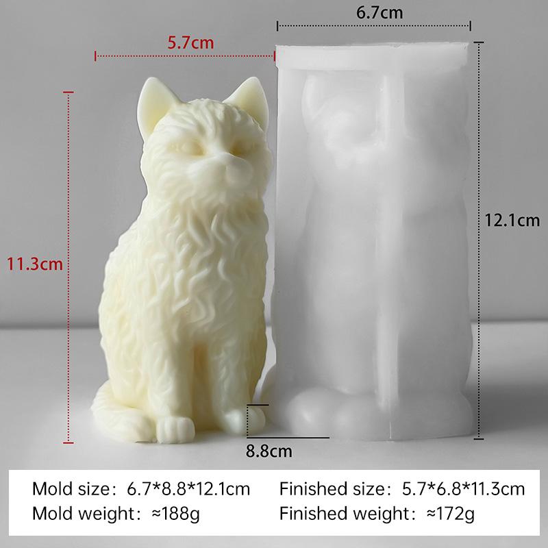 3D Сидящий Кот Ароматическая Свеча Силиконовая Форма DIY Котенок Гипс Смола Украшения Форма Домашний Декор Изготовление Поделок Формы
3D Сидящий Кот Ароматическая Свеча Силиконовая Форма DIY Котенок Гипс Смола Украшения Форма Домашний Декор Изготовление Поделок Формы