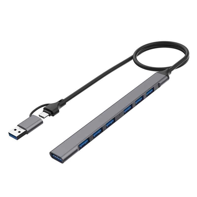 1 шт., 4 порта/7 портов, 2 порта Usb-C, разветвитель типа C, концентратор 3,0, адаптер Otg, USB-удлинитель
1 шт., 4 порта/7 портов, 2 порта Usb-C, разветвитель типа C, концентратор 3,0, адаптер Otg, USB-удлинитель