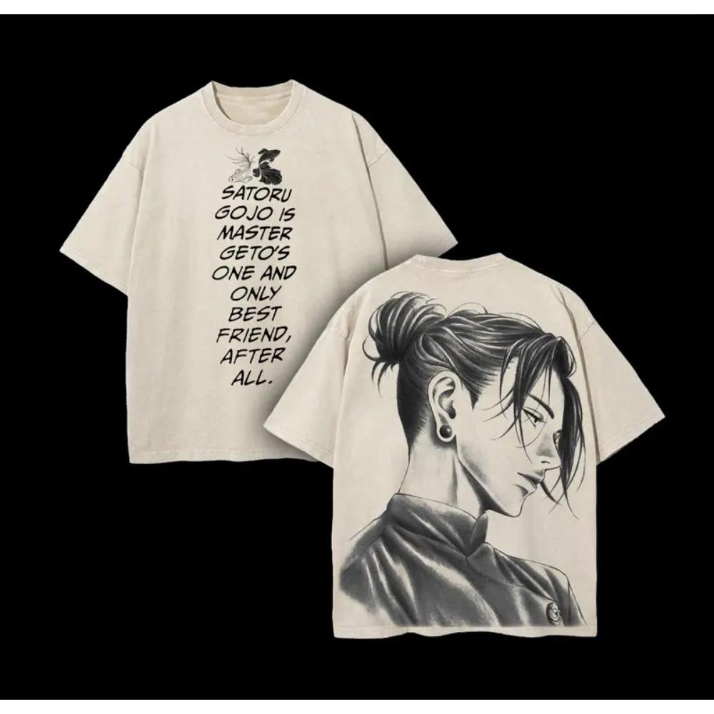 Anime Jujutsu Kaisen Geto Suguru Clothing Men Women Short Sleeve Tshirts Washed Cotton Tee Retro Casual T-shirt Harajuku T Shirt XXL бежевый
Anime Jujutsu Kaisen Geto Suguru Clothing Men Women Short Sleeve Tshirts Washed Cotton Tee Retro Casual T-shirt Harajuku T Shirt XXL бежевый