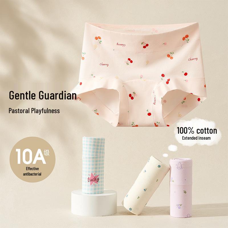 Girls Pure Cotton A-Grade High-Waisted Briefs with Extended Crotch - Ideal for Middle and Older Children 3XL (120-140 kg)
Girls Pure Cotton A-Grade High-Waisted Briefs with Extended Crotch - Ideal for Middle and Older Children 3XL (120-140 kg)