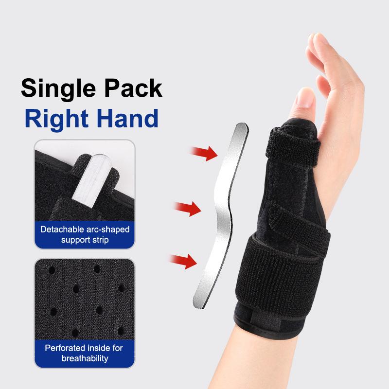 1Pcs Adjustable Thumb Stabilizer Wrist Brace Support With Aluminum Plate Carpal Tunnel Arthritis Tenosynovitis Injury Recovery as the picture
1Pcs Adjustable Thumb Stabilizer Wrist Brace Support With Aluminum Plate Carpal Tunnel Arthritis Tenosynovitis Injury Recovery as the picture