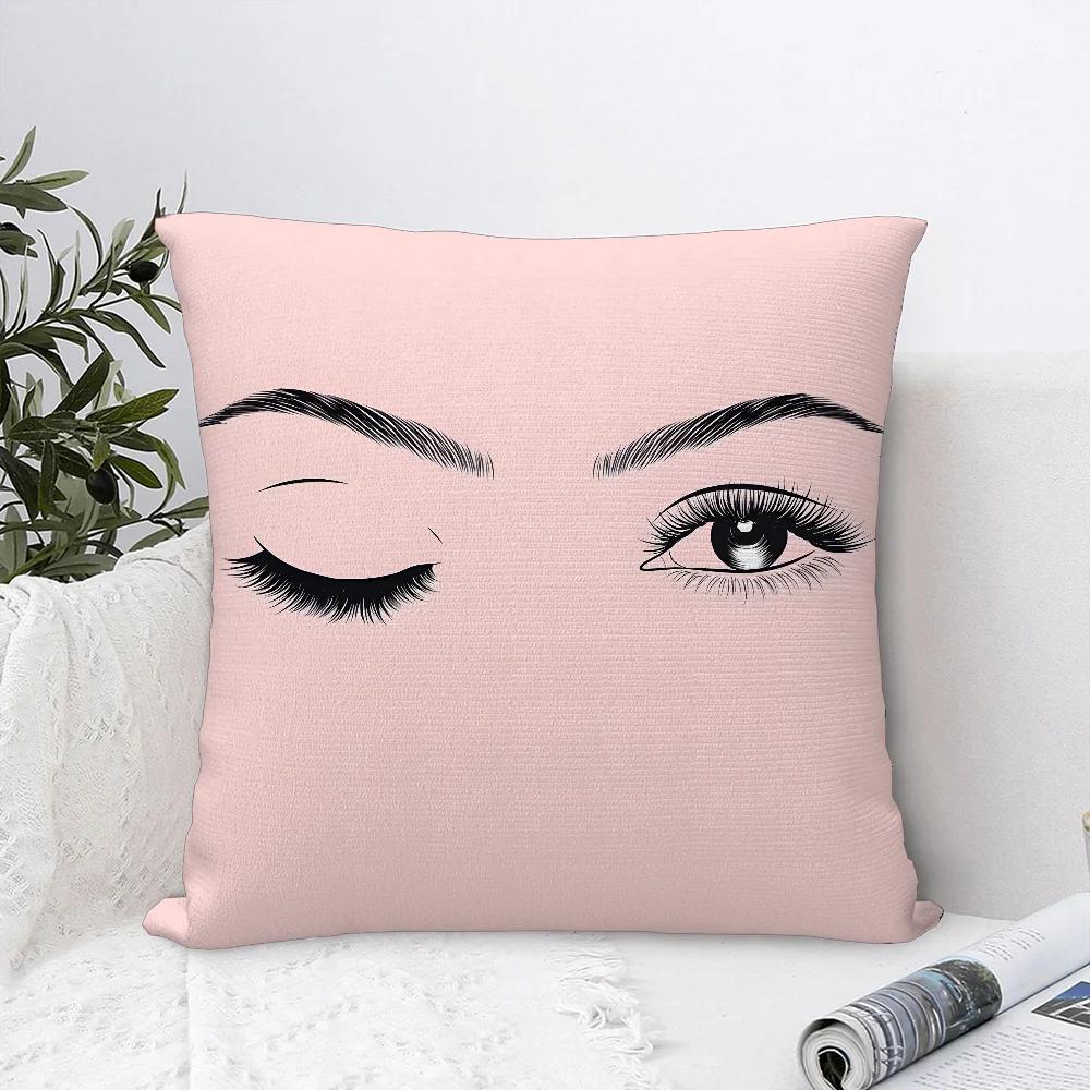 Beauty Makeup Eyelash Pillow Case Sofa Decorative Home Doublesided Print Plush Square Throw Pillow Covers Cushion Decor Cover 40x40cm 16x16in
Beauty Makeup Eyelash Pillow Case Sofa Decorative Home Doublesided Print Plush Square Throw Pillow Covers Cushion Decor Cover 40x40cm 16x16in