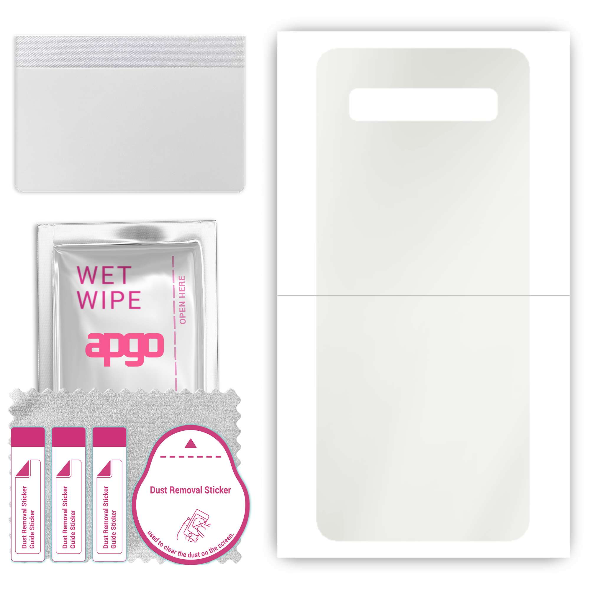apgo MATTE Protective Skin Sticker for the back compatible with TCL 10 SE, Wrap Film, Hydrogel Film, Flexible, Soft TPU with positioning layer easy in
apgo MATTE Protective Skin Sticker for the back compatible with TCL 10 SE, Wrap Film, Hydrogel Film, Flexible, Soft TPU with positioning layer easy in