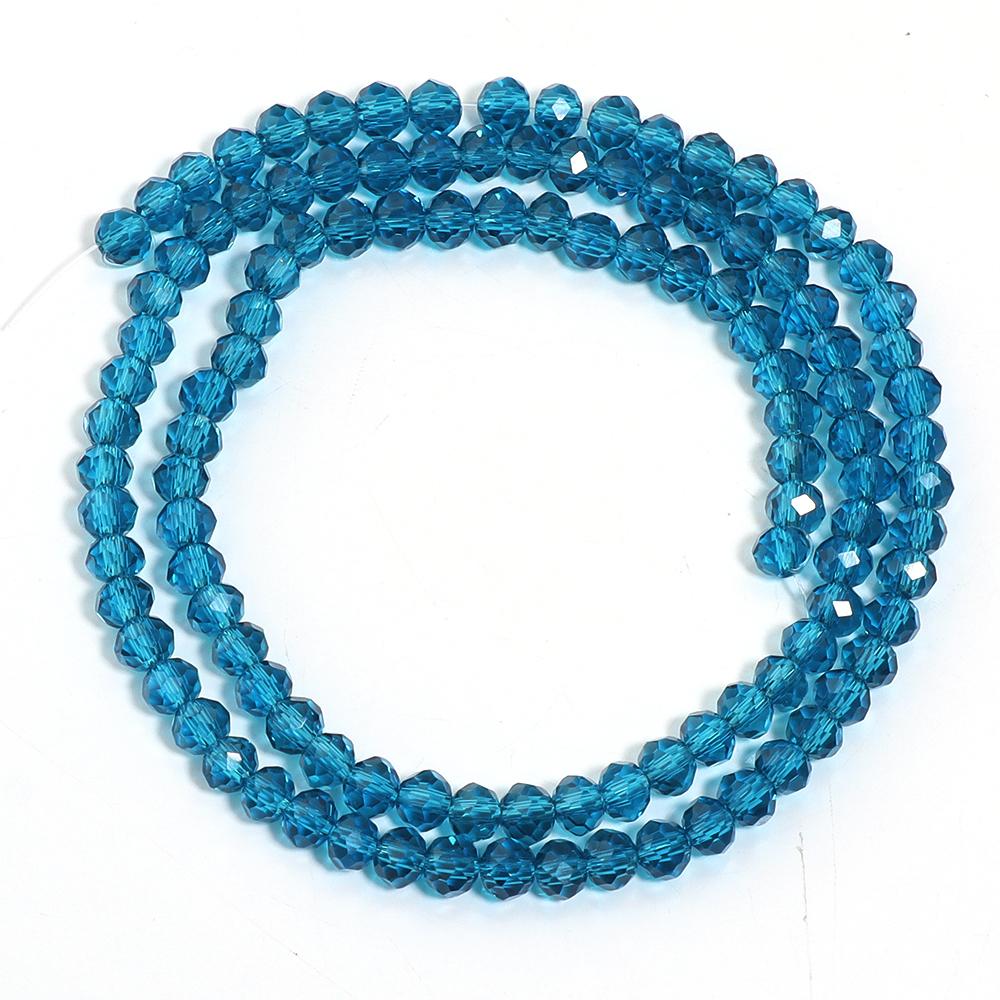3/4/6/8/10mm Peacock Blue Faceted Crystal Beads Glass Loose Spacer Beads For Jewelry Making DIY Bracelet Necklace Accessories
3/4/6/8/10mm Peacock Blue Faceted Crystal Beads Glass Loose Spacer Beads For Jewelry Making DIY Bracelet Necklace Accessories