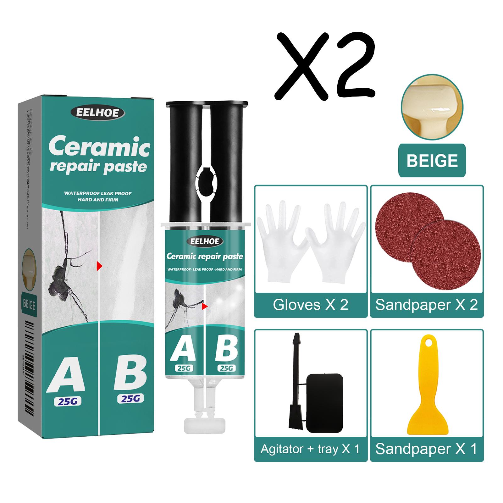 Professional Tile Marble Repair Agent Floor Ceramic Paste Epoxy Ab Glue Glue for Filling Holes Cracks for Metal Tile Crack 2 Beige
Professional Tile Marble Repair Agent Floor Ceramic Paste Epoxy Ab Glue Glue for Filling Holes Cracks for Metal Tile Crack 2 Beige