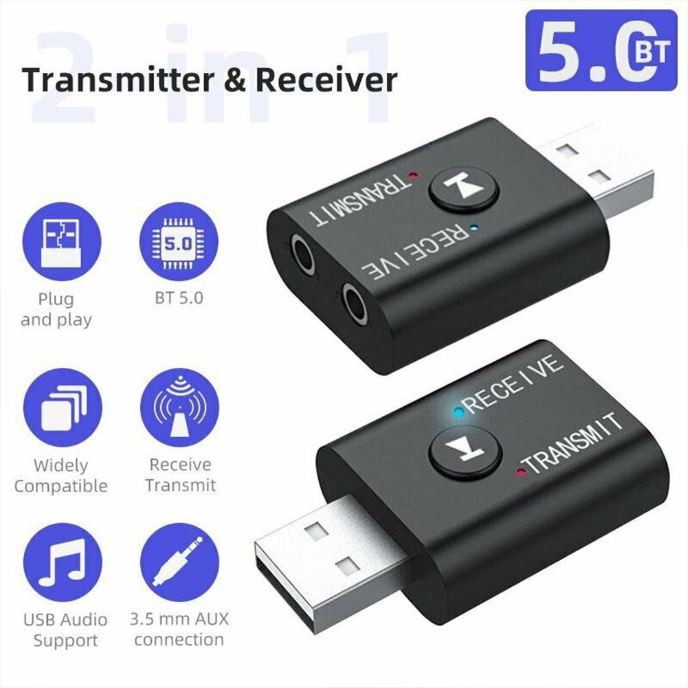 2 IN 1 Transmitter&Receiver Bluetooth ABS For PC MP3/MP4 USB Wireless 24 (Mbps) 42*25*11mm 5.0 Accessories Audio CHINA
2 IN 1 Transmitter&Receiver Bluetooth ABS For PC MP3/MP4 USB Wireless 24 (Mbps) 42*25*11mm 5.0 Accessories Audio CHINA