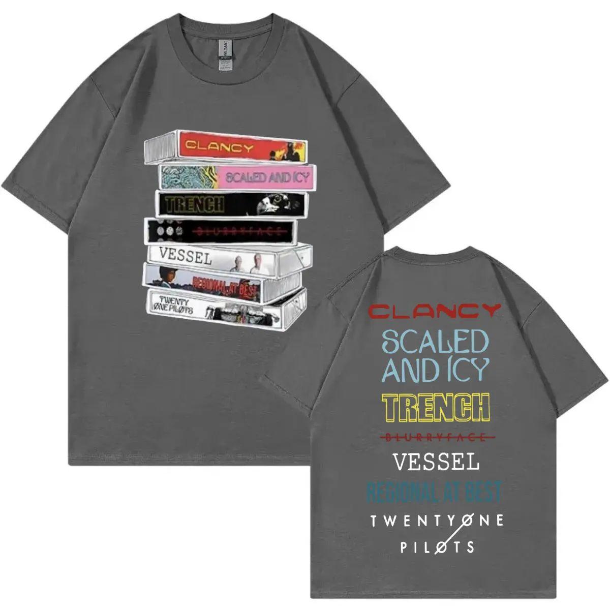 Rock Band Twenty One Pilots Album Graphic T Shirt Men s Women s Trend Hip Hop Retro T-shirt Casual Fashion Short Sleeve T-shirts M
Rock Band Twenty One Pilots Album Graphic T Shirt Men s Women s Trend Hip Hop Retro T-shirt Casual Fashion Short Sleeve T-shirts M