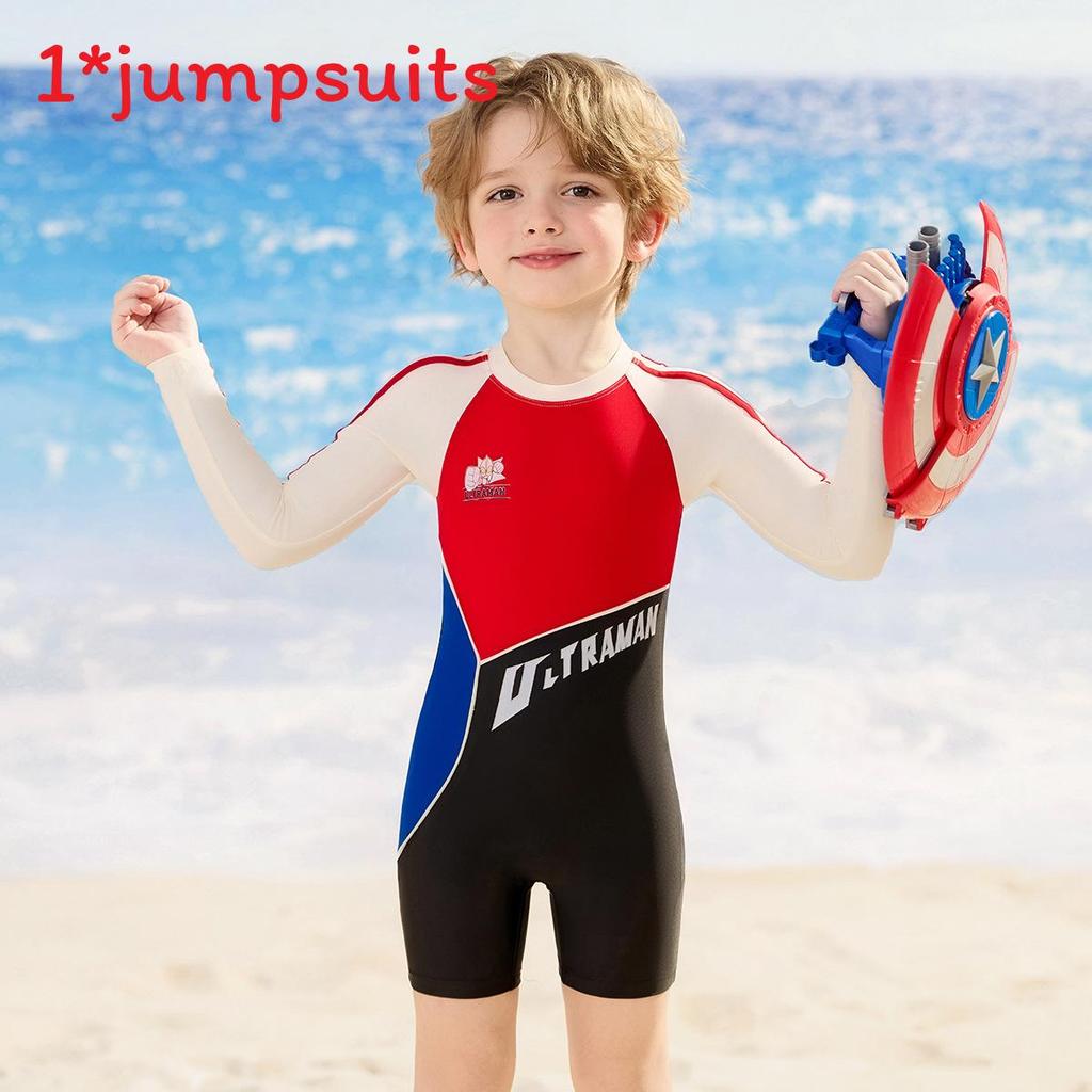 Ultraman Childrens Swimsuit With Quickdry Polyester For Beach And Water Sports Activities BlackRed,L
Ultraman Childrens Swimsuit With Quickdry Polyester For Beach And Water Sports Activities BlackRed,L