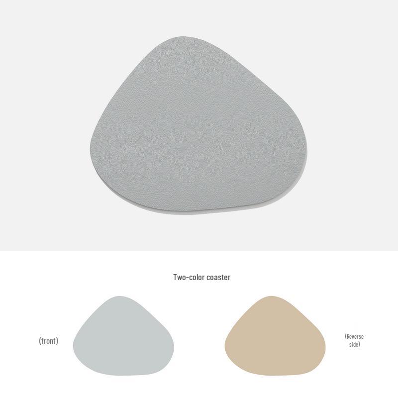 Nordic Style Irregular Leather PVC Coasters: Waterproof, Heat-Resistant, Customizable Logo for Hotels.
Nordic Style Irregular Leather PVC Coasters: Waterproof, Heat-Resistant, Customizable Logo for Hotels.