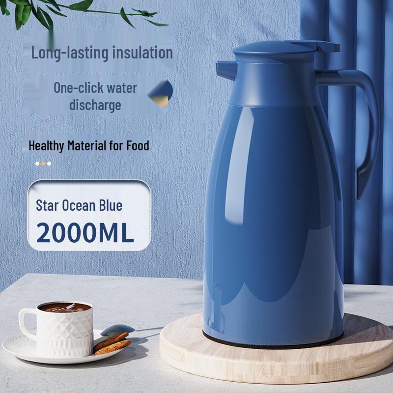 Large Capacity Glass Liner Insulated Thermos Pot - Home Hot Water Dispenser, Thickened and Portable 1L
Large Capacity Glass Liner Insulated Thermos Pot - Home Hot Water Dispenser, Thickened and Portable 1L