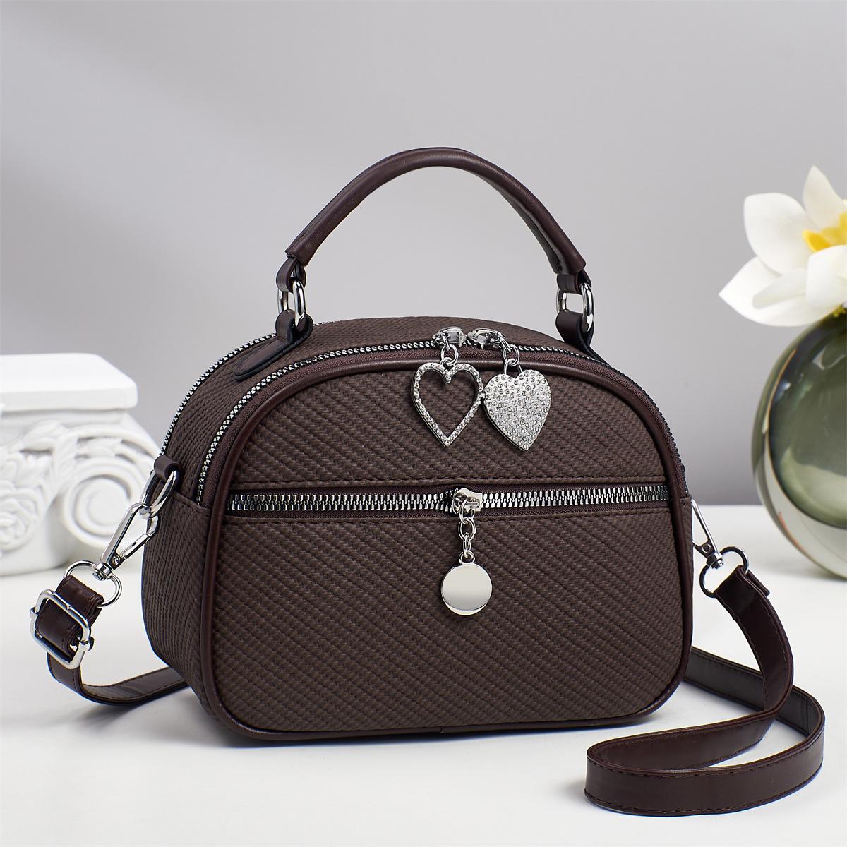Exquisite handbag women s new cloth pattern small bag texture casual shoulder oblique span bag 21*9*15 кавовий
Exquisite handbag women s new cloth pattern small bag texture casual shoulder oblique span bag 21*9*15 кавовий