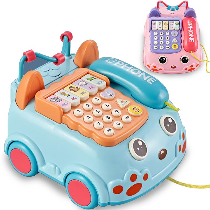 Cartoon Shape Early Education Telephone Car Multifunctional Bilingual Phone Car Education Toy Blue
Cartoon Shape Early Education Telephone Car Multifunctional Bilingual Phone Car Education Toy Blue