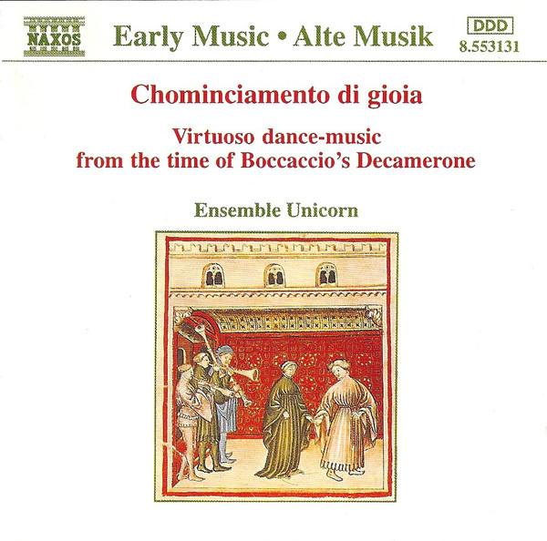 CD ENSEMBLE UNICORN - Chominciamento Di Gioia (Virtuoso D 8553131 Naxos 1994 Non Japan ObiClassical Used
CD ENSEMBLE UNICORN - Chominciamento Di Gioia (Virtuoso D 8553131 Naxos 1994 Non Japan ObiClassical Used