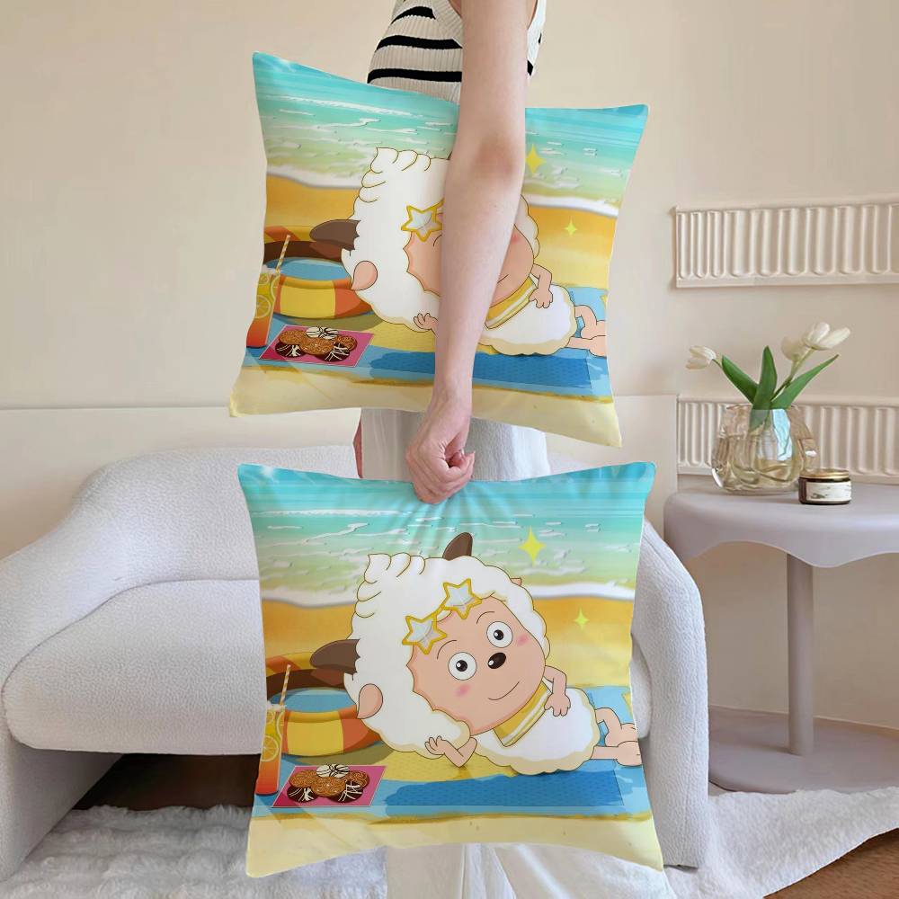 Love to Sleep Lazy Goat pillowcase living room sofa chair cushion cover home room decoration without pillow core 12x12Inch
Love to Sleep Lazy Goat pillowcase living room sofa chair cushion cover home room decoration without pillow core 12x12Inch