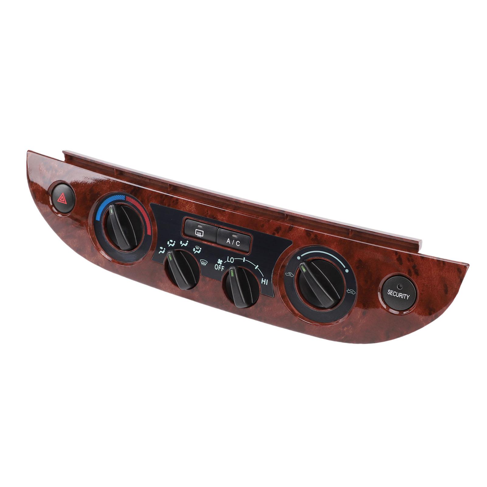 AC Heater Climate Control Panel 55902-06040 Dashboard Conditioning Panel Bezel Vent Button Assembly Replacement for 2002-2006
AC Heater Climate Control Panel 55902-06040 Dashboard Conditioning Panel Bezel Vent Button Assembly Replacement for 2002-2006